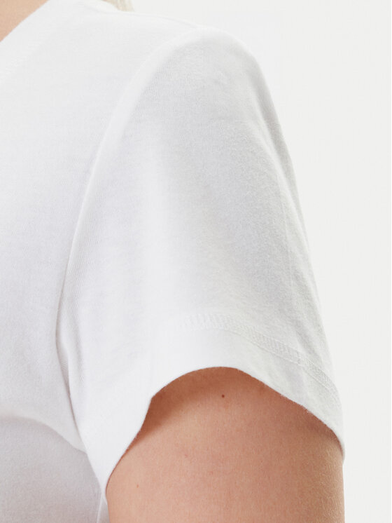 Mustang Mustang T-shirt Beverly 1016517 Bianco Slim Fit