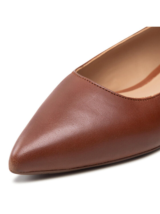 LAUREN RALPH LAUREN LAUREN RALPH LAUREN Balerinke Londyn 802862706002 Rjava