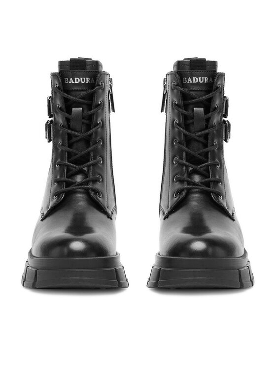Badura Badura Schnürschuhe EO-CI12-9092-07 Schwarz