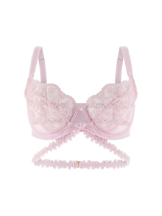 Guess Guess Podprsenka Push-up 182067 Růžová
