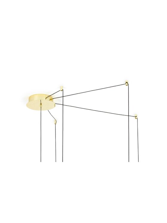 MIAhome MIAhome Lampa wisząca MIKADO M Złoty