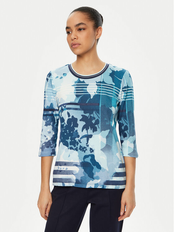 Olsen Olsen Palaidinė 11104983 Mėlyna Regular Fit
