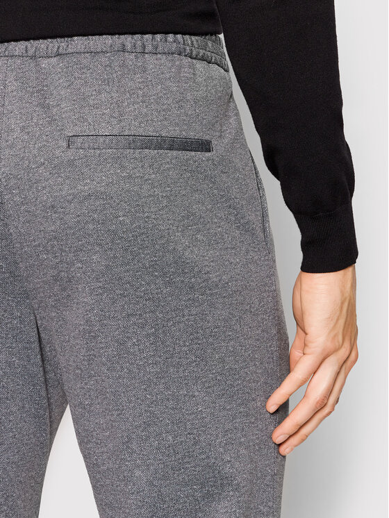 BOSS Boss Medžiaginės kelnės Banks4-J 50450442 Pilka Slim Fit