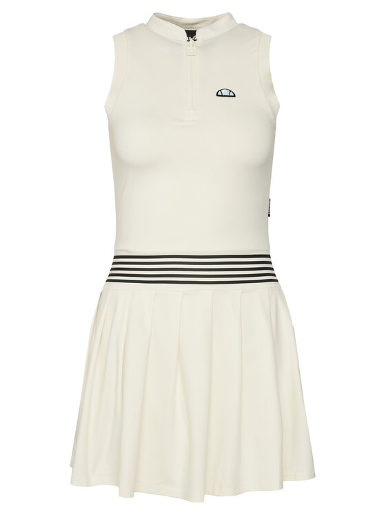 Ellesse Ellesse Haljina za svaki dan Medusa SGZ21966 Bijela Slim Fit