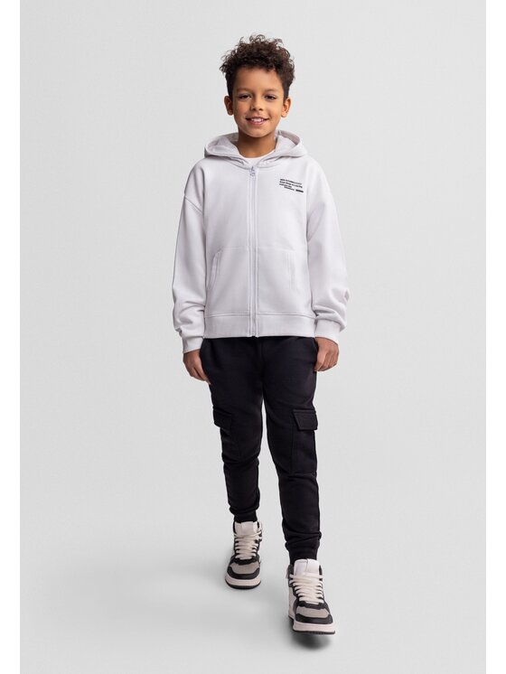 minoti minoti Spodnie dresowe 29FLEECE282 Khaki Regular Fit