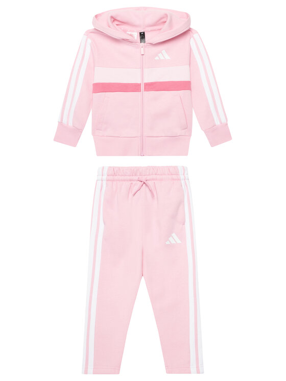 adidas Dres Seasonal Essentials Tiberio 3-Stripes JI6206 Różowy Regular Fit