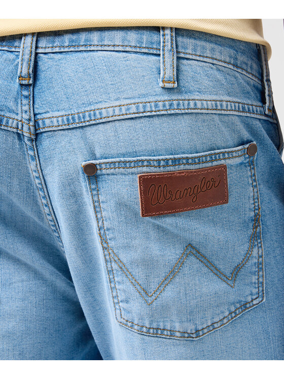 Wrangler Wrangler Jeansy 112362439 Niebieski Straight Fit