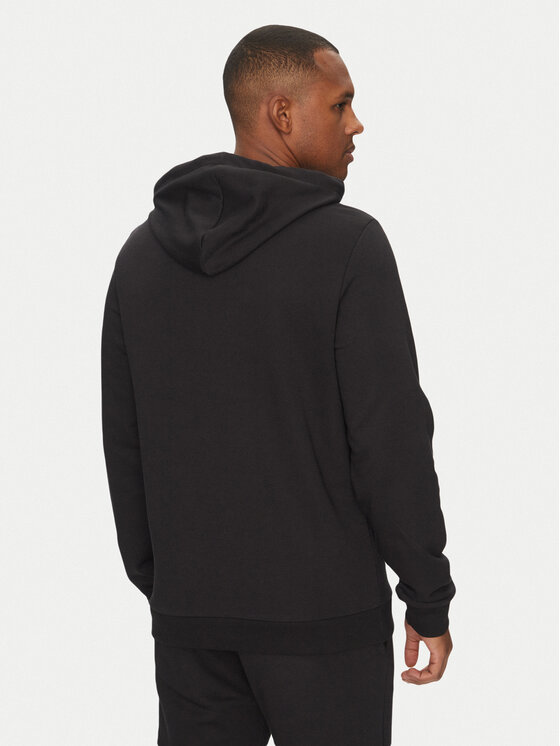 Reebok Reebok Mikina Identhlty Small Logo 100221784 Černá Regular Fit