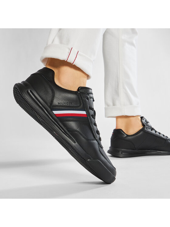 Tommy Hilfiger Tommy Hilfiger Tossud Lightweight Leather Sneaker Flag FM0FM03471 Must