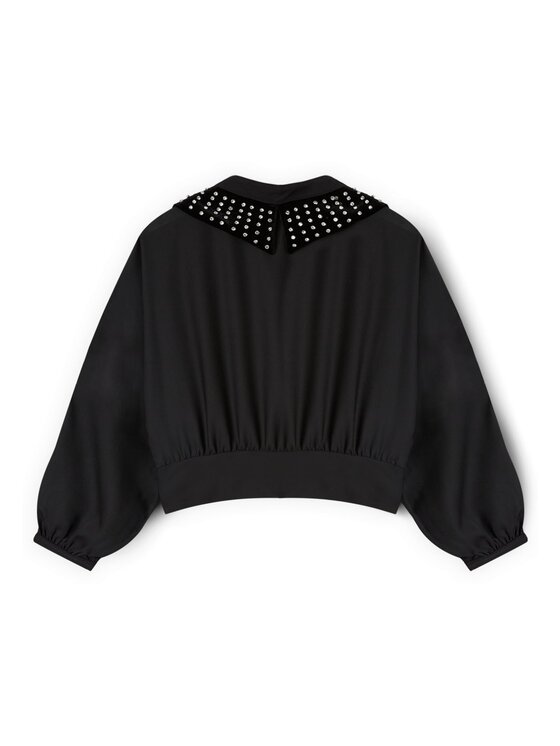 Motivi Motivi Blusa 2077Q001984N033 Nero Regular Fit