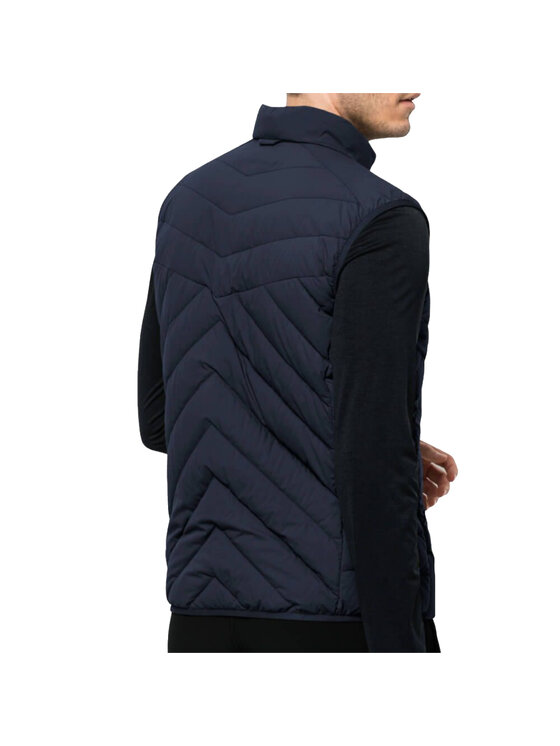 Jack Wolfskin Jack Wolfskin Gilet Jack Wolfskin Athletic Down Vest M Blu scuro Regular Fit