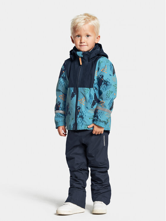 Didriksons Didriksons Μπουφάν αδιάβροχο Stormhatt 504737 Μπλε Regular Fit