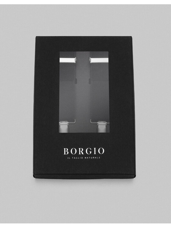 Borgio Borgio Szelki  bretelle Czarny