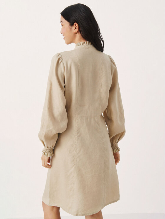 Part Two Part Two Sukienka codzienna Ruthie 30307551 Beżowy Regular Fit