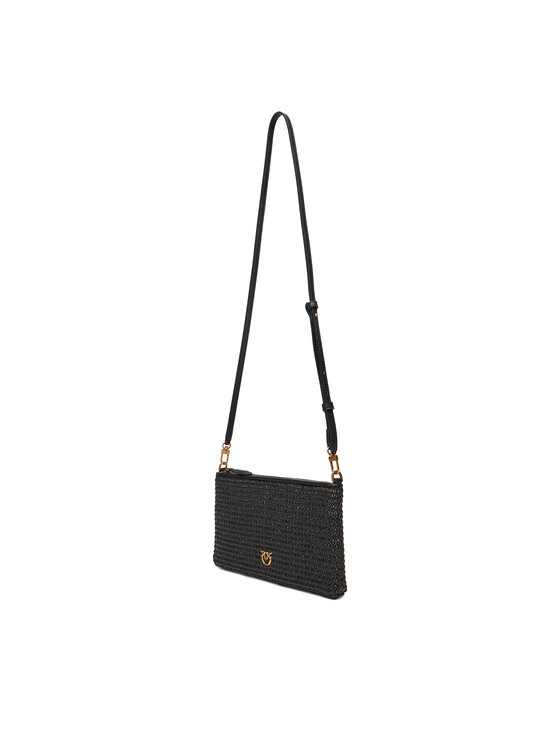 PINKO PINKO Torebka Flat Horizontal Mini PE 25 PCPL 104277 A2CF Czarny
