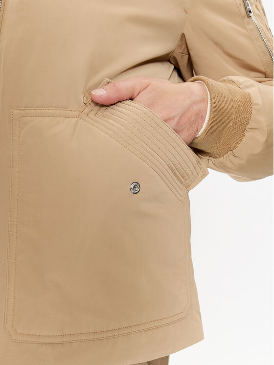 BOSS Boss Kevad-sügis jope Calliano 50498199 Beež Regular Fit