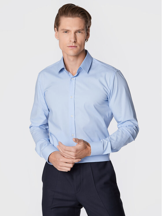 Hugo Košulja Elisha02 50479396 Plava Extra Slim Fit