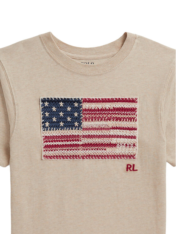 Polo Ralph Lauren Polo Ralph Lauren T-shirt 313B20043001 Bež Regular Fit