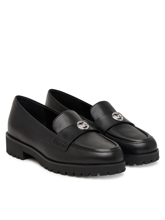 MICHAEL Michael Kors MICHAEL Michael Kors Loaferice Jaelyn Lug 40T6JLFP1L Crna