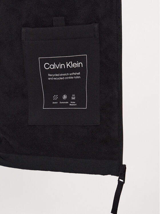 Calvin Klein Calvin Klein Prijelazna jakna K10K111465 Crna Regular Fit