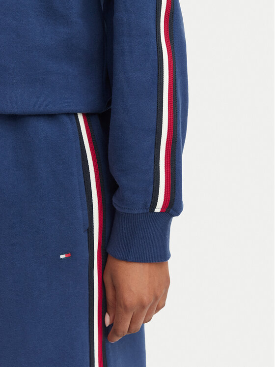 Tommy Hilfiger Tommy Hilfiger Bluza Rugby UW0UW06629 Niebieski Relaxed Fit
