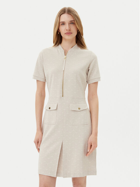 JOOP! JOOP! Vsakodnevna obleka 58 252JE58Tali 30046249 Bež Regular Fit