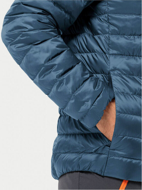 Jack Wolfskin Jack Wolfskin Kurtka puchowa Pilvi 1207701 Granatowy Regular Fit