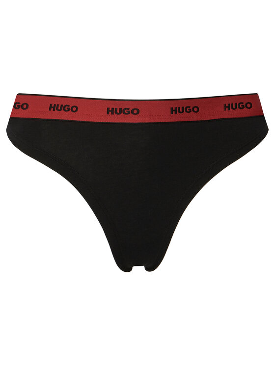 HUGO HUGO Tanga szett 50545703 Fekete