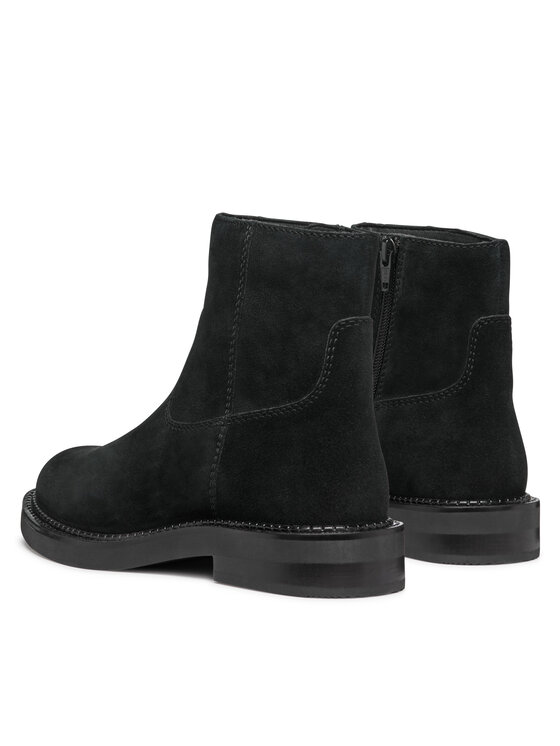 Geox Geox Škornji D Serilda D46WYB 00022 C9999 Črna