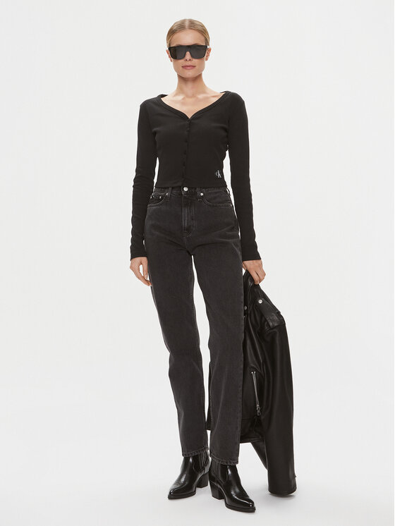 Calvin Klein Jeans Calvin Klein Jeans Blusa J20J222570 Nero Regular Fit