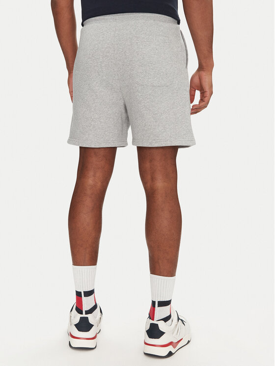 Tommy Jeans Tommy Jeans Szorty sportowe Flag Beach DM0DM21931 Szary Regular Fit