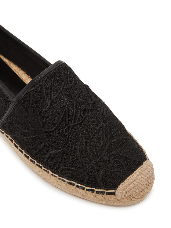 KARL LAGERFELD KARL LAGERFELD Espadrile Kamini KL80121A Negru