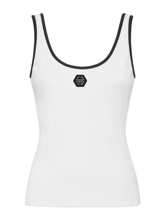 PHILIPP PLEIN PHILIPP PLEIN Tank top 27365 Biela
