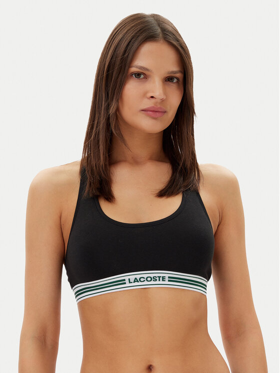 Lacoste Lacoste Sutien top IF8179 Negru