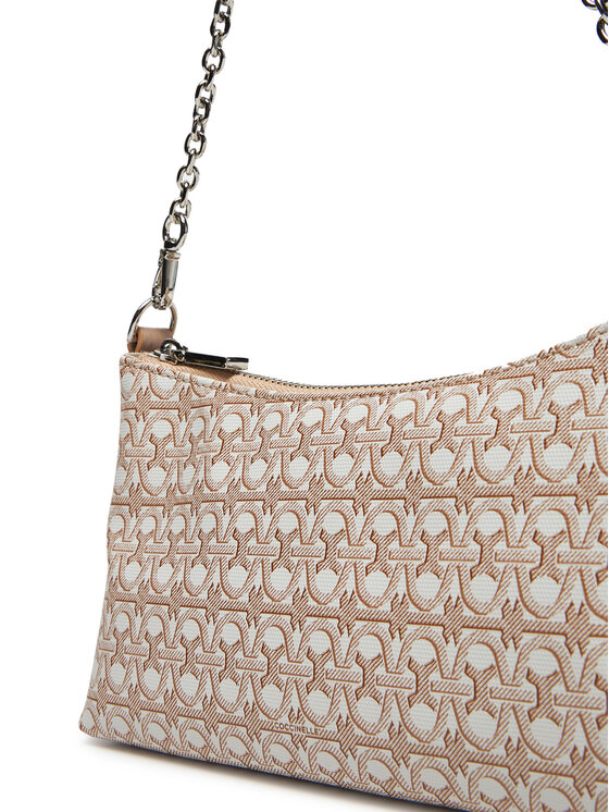 Coccinelle Coccinelle Borsetta SHF Coccinelle Aura Coated Mo E5 SHF 55 01 0 Beige