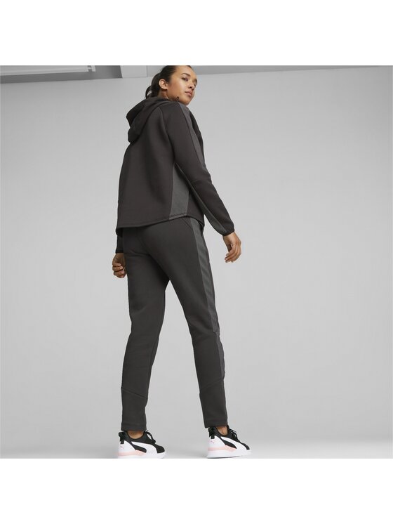 Puma Puma Spodnie dresowe 676075 Czarny Regular Fit