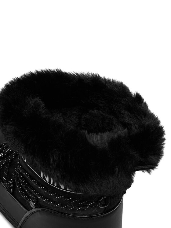Nine West Nine West Μπότες Χιονιού EO-HJY767-2 Μαύρο