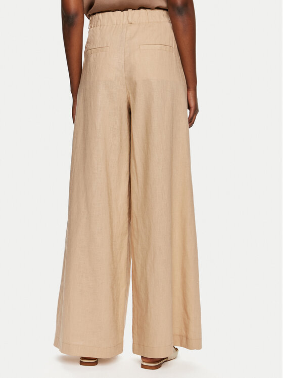 ViCOLO ViCOLO Riidest püksid TB2700 Beež Relaxed Fit