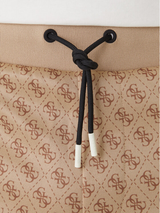 Guess Guess Sporta šorti Z4YD03 K7122 Bēšs Regular Fit