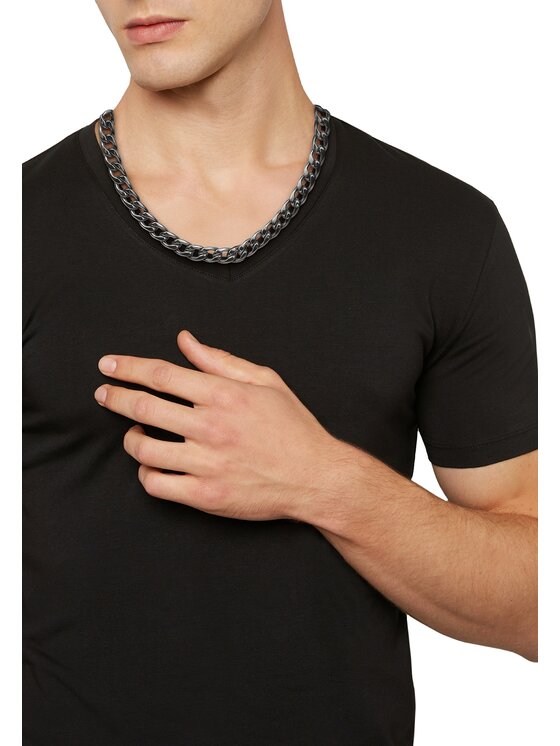 Breil Breil Collana BLOCK CHAIN Grigio