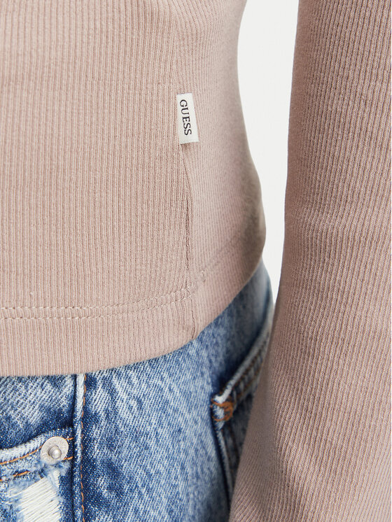 Guess Jeans Guess Jeans Halenka W6YP14 K3821 Béžová Slim Fit
