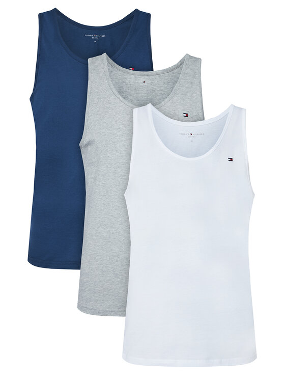 Tommy Hilfiger Komplet tank topów UM0UM03867 Kolorowy Slim Fit