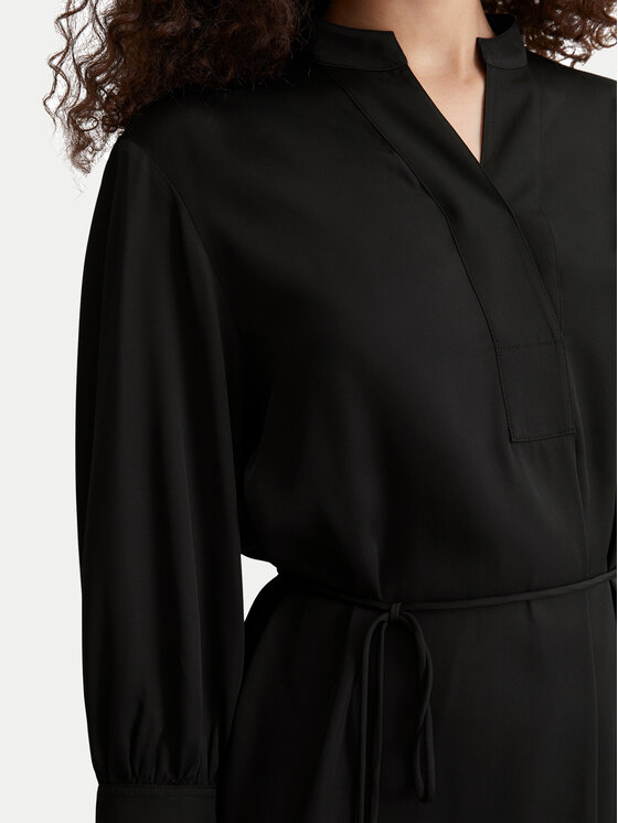 Marc O'Polo Marc O'Polo Rochie tip cămașă 408 1169 21467 Negru Loose Fit