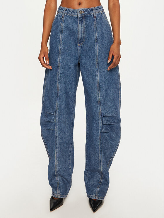 ROTATE Jeans Cassandria 1134631603 Blu Loose Fit, taglia : 36