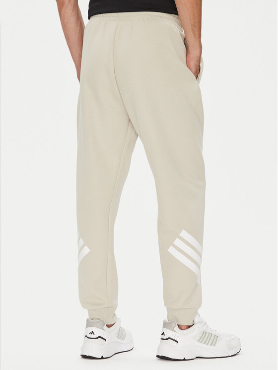adidas adidas Donji dio trenerke Future Icons 3-Stripes JW7092 Bež Regular Fit