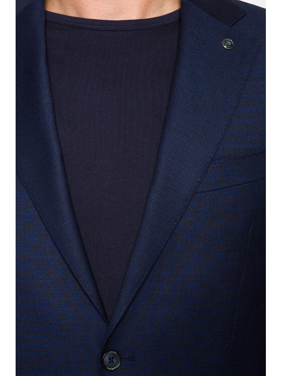 Lancerto Lancerto Garnitur GA073122000006 Granatowy Regular Fit