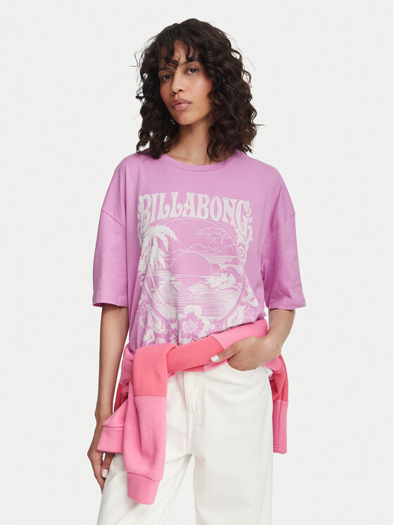 Billabong Tricou Sweet Ride EBJZT00408 Roz Oversize