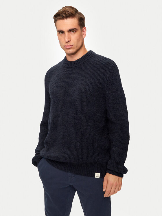 Mustang Mustang Sweater Emil C 1015801 Sötétkék Regular Fit