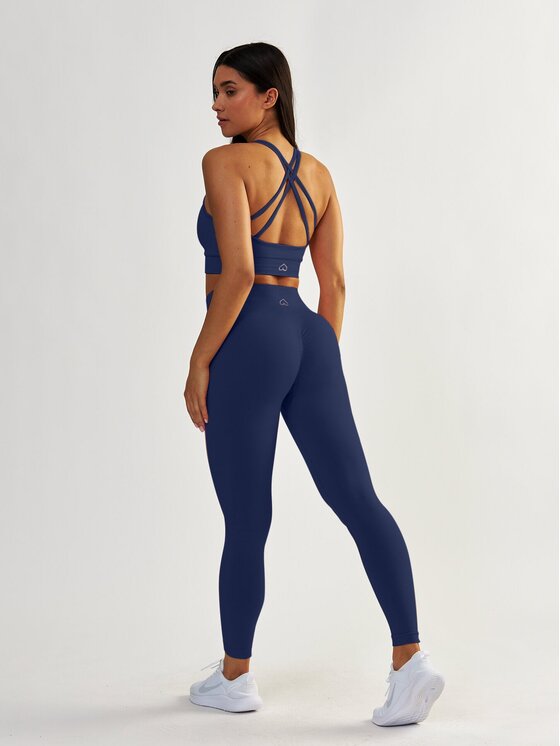 BeShaped BeShaped Biustonosz sportowy Gym Queen Granatowy