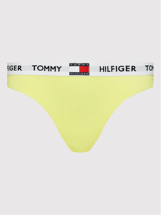 Tommy Hilfiger Tommy Hilfiger Stringi UW0UW02198 Żółty